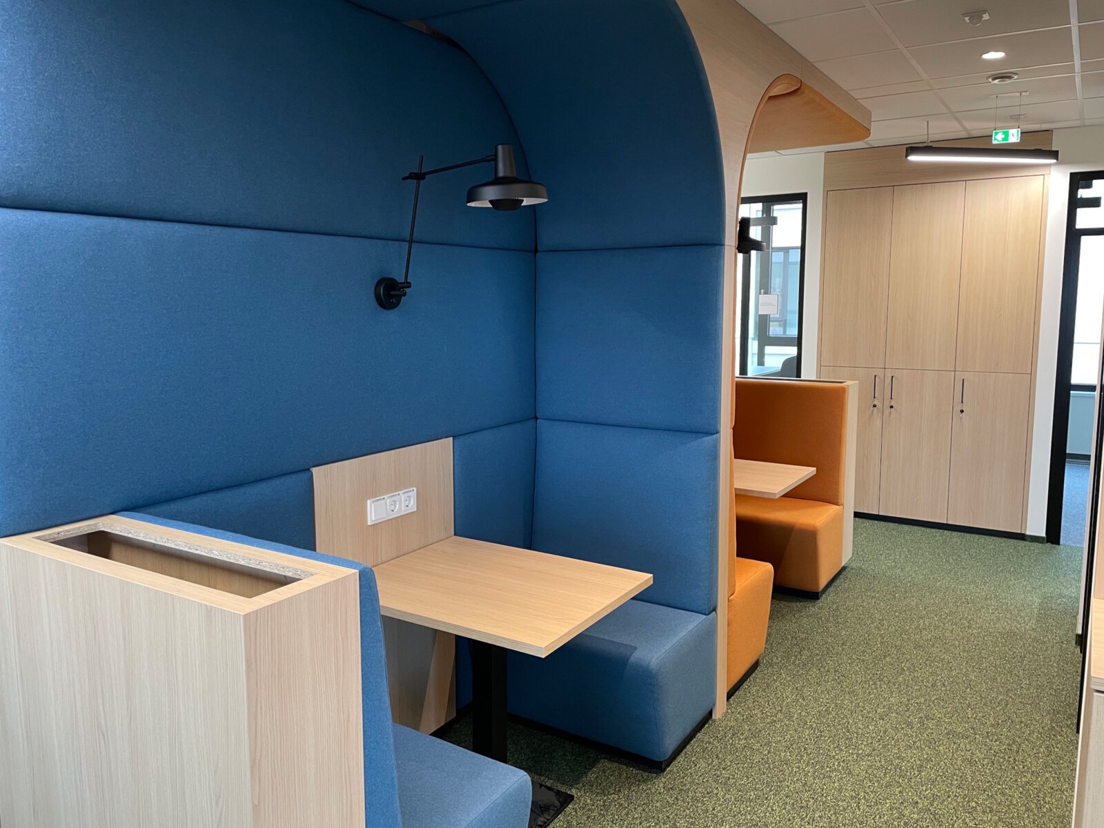Innenumbau mit Neugestaltung Bürogeschoß "Next Work" Salzburg